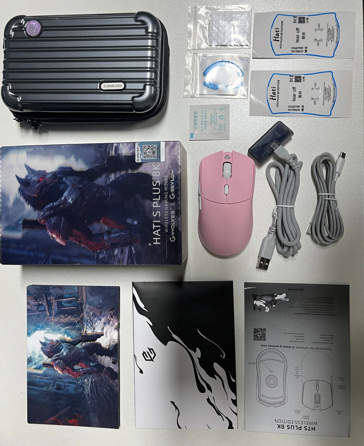 G-Wolves HTS Plus 8K Wireless Gaming Mouse – 游狼G-Wolves G-Wolves HTS Plus 8K Wireless Gaming Mouse – 游狼G-Wolves